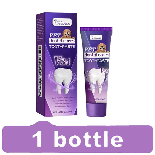 Pet Cat Dog Universal Tootpaste Cleaning Supplies Pets Tartar Control Oral Cleaning Gum Dental Care Clean Pet Products
