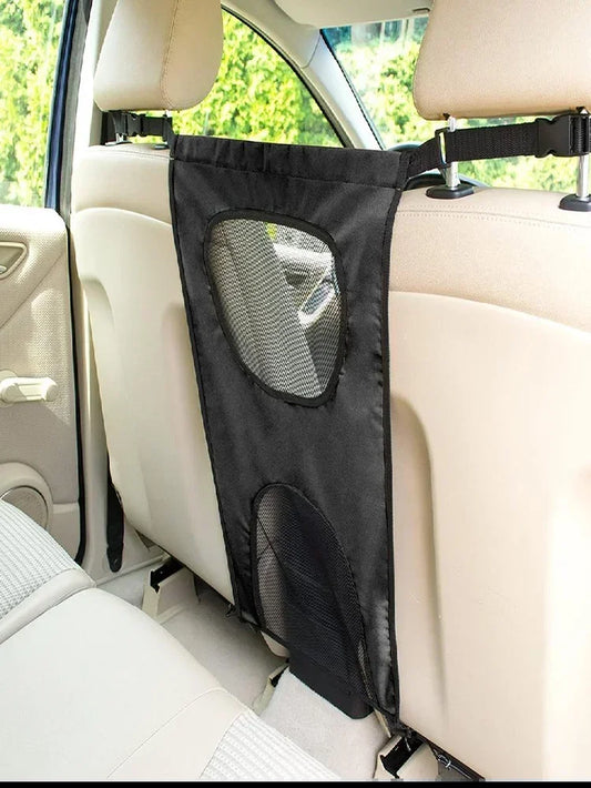 Nylon Car Pet Net Barrier Auto Lightweight Protective Fence Safety Durable Mesh Backseat Barrier Universal for Pets Car Kids