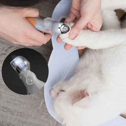 Professional Pet Nail Clipper Scissors with LED Light Cat Dog Nail Clippers Tool Scissors Nail Toeclaw Cutter Scissors for Pet