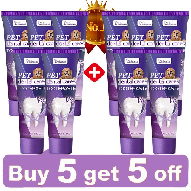 Pet Cat Dog Universal Tootpaste Cleaning Supplies Pets Tartar Control Oral Cleaning Gum Dental Care Clean Pet Products