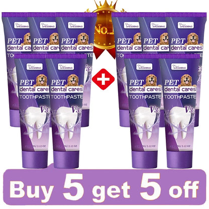 Pet Cat Dog Universal Tootpaste Cleaning Supplies Pets Tartar Control Oral Cleaning Gum Dental Care Clean Pet Products