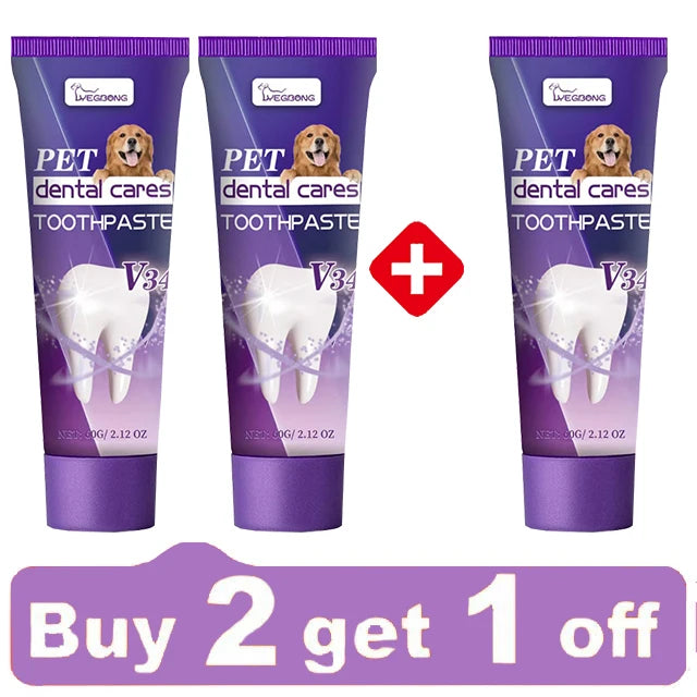 Pet Cat Dog Universal Tootpaste Cleaning Supplies Pets Tartar Control Oral Cleaning Gum Dental Care Clean Pet Products