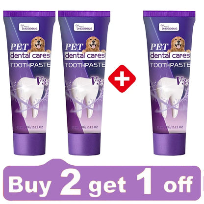 Pet Cat Dog Universal Tootpaste Cleaning Supplies Pets Tartar Control Oral Cleaning Gum Dental Care Clean Pet Products