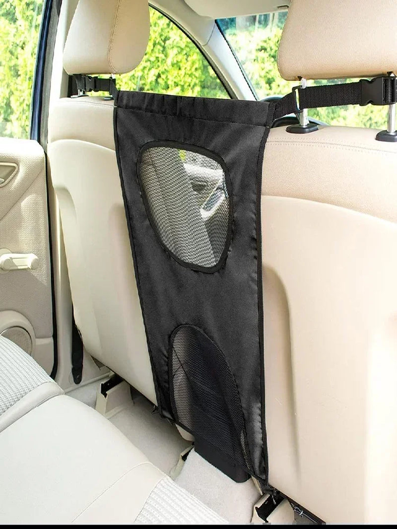 Nylon Car Pet Net Barrier Auto Lightweight Protective Fence Safety Durable Mesh Backseat Barrier Universal for Pets Car Kids